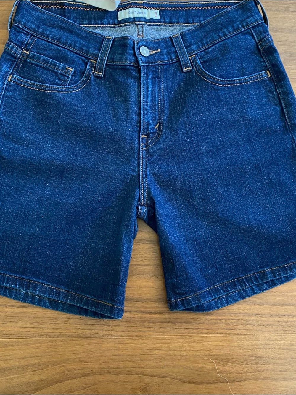 Levi’s 515 Dark Wash Denim Shorts Size 6